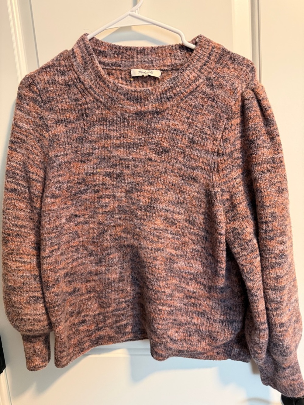 Madewell Rose Sweater - LARGE